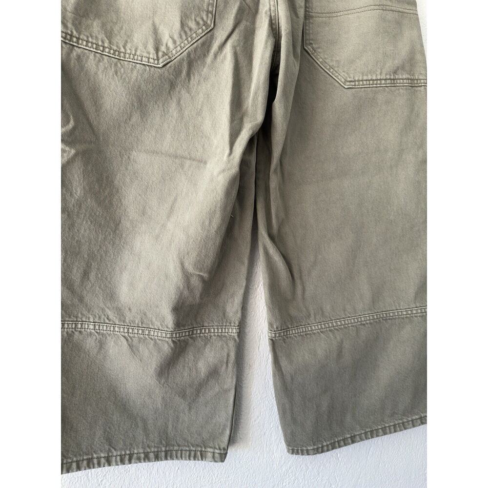 Everlane Olive Wide Leg Jeans - Picture 11 of 13